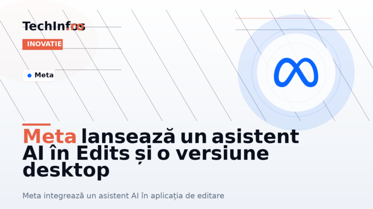 Meta lansează un asistent AI în Edits și o versiune desktop