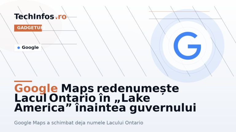Google Maps redenumește Lacul Ontario în „Lake America” înaintea guvernului SUA