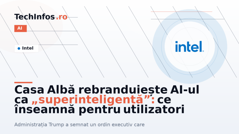 Casa Albă rebranduiește AI-ul ca „superinteligență”: ce înseamnă pentru utilizatori